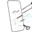 RURIHAI 10Pcs For iPhone 16 High Aluminium-Silicon Glass Film 0.26mm 2.5D Secondary Hardening Screen Protector - 4