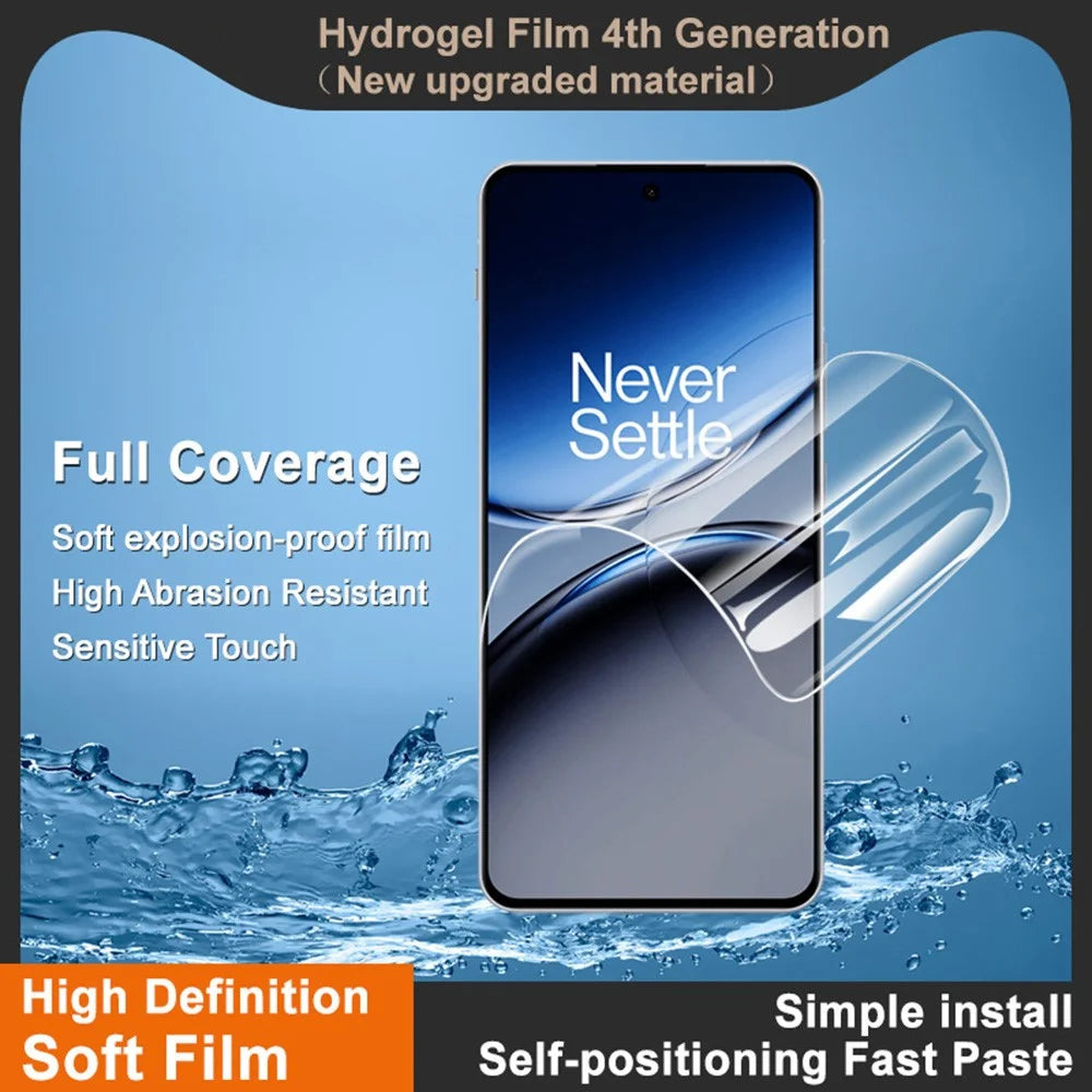 IMAK Hydrogel Film 4th Gen for OnePlus Nord 4 Full Screen Protector Ultra Clear Soft TPU Film - 3