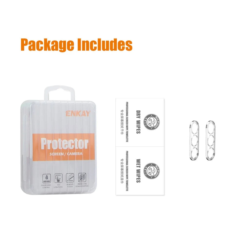 ENKAY HAT PRINCE 2Pcs For Samsung Galaxy A16 5G / A16 4G Camera Lens Film Integrated Tempered Glass Lens Protector - Transparent - 6