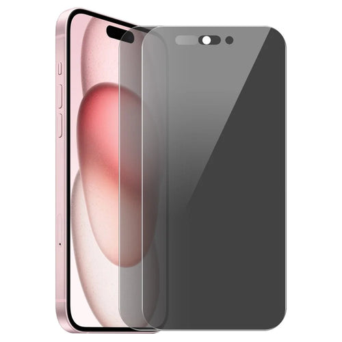 ENKAY HAT PRINCE 2Pcs For iPhone 16 Plus / 15 Plus Tempered Glass Film Anti-Spy Privacy Protection Screen Protector - 1