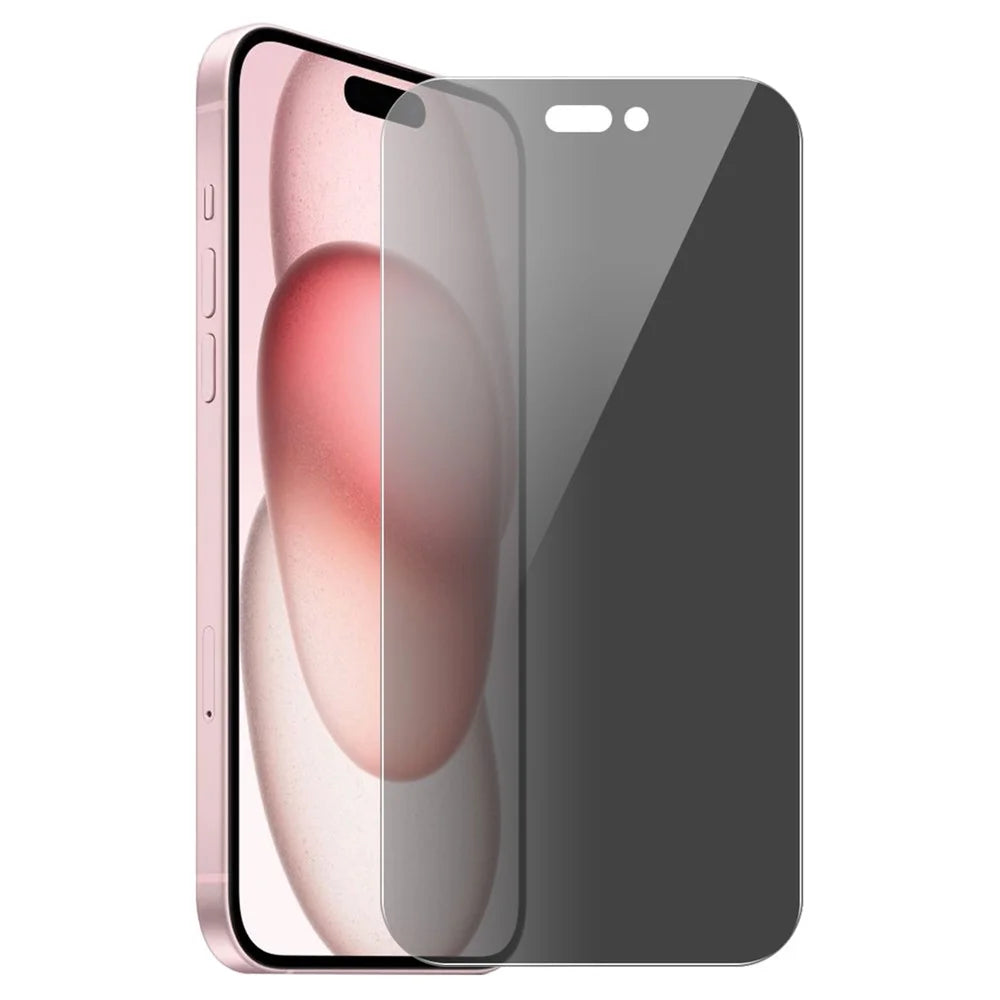 ENKAY HAT PRINCE For iPhone 16 Plus / 15 Plus Tempered Glass Film Anti-Spy Privacy Protection Screen Protector - 1