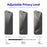 ENKAY HAT PRINCE 5Pcs For iPhone 16 Pro Max Anti-Spy Privacy Screen Protector Silk Printing Film - 4