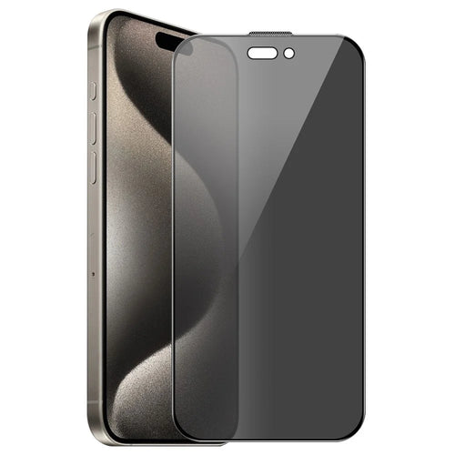 ENKAY HAT PRINCE For iPhone 16 Pro Max Tempered Glass Screen Protector Anti-Peep Full Cover Film - 1
