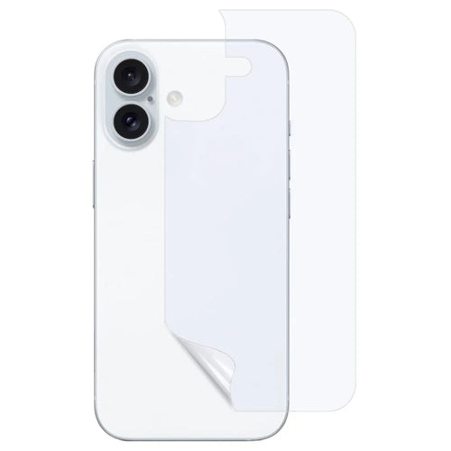 For iPhone 16 Phone Back Protector Anti-blue-ray Explosion-proof Soft PET Back Film - 1