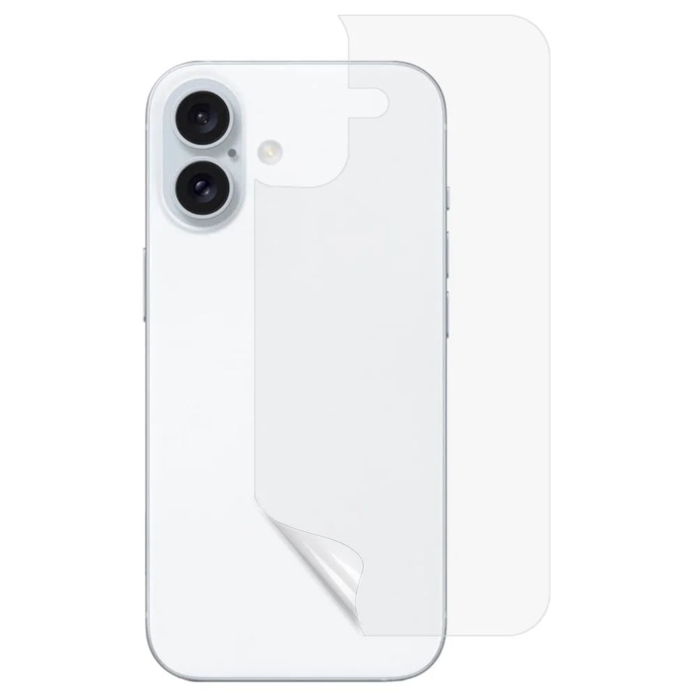 For iPhone 16 Anti-Scratch Phone Back Protector Ultra Clear PET Back Cover Film - 1