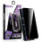 YONGPOLY For iPhone 16 Anti-Spy Full Screen Protector Auto-Dust Removal Tempered Glass Film - 1