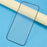 For iPhone 16 Plus / 15 Plus Tempered Glass Film Purple Light Black Edge Silk Printing Full Glue Screen Protector - 4