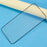 For iPhone 16 Pro Max Tempered Glass Film Purple Light Black Edge Silk Printing Full Glue Screen Protector - 5