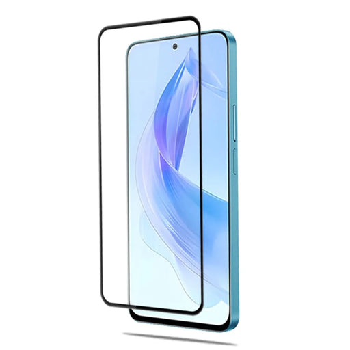 MOCOLO For Honor 90 Lite 5G Screen Protector Anti-Shatter Silk Printing Tempered Glass Film - Black - 2
