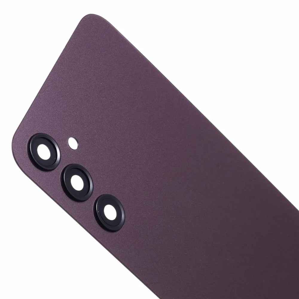 For Samsung Galaxy A24 4G (162.1 X 77.6 X 8.3mm) A245 Battery Housing with Camera Lens Cover - Red - 6