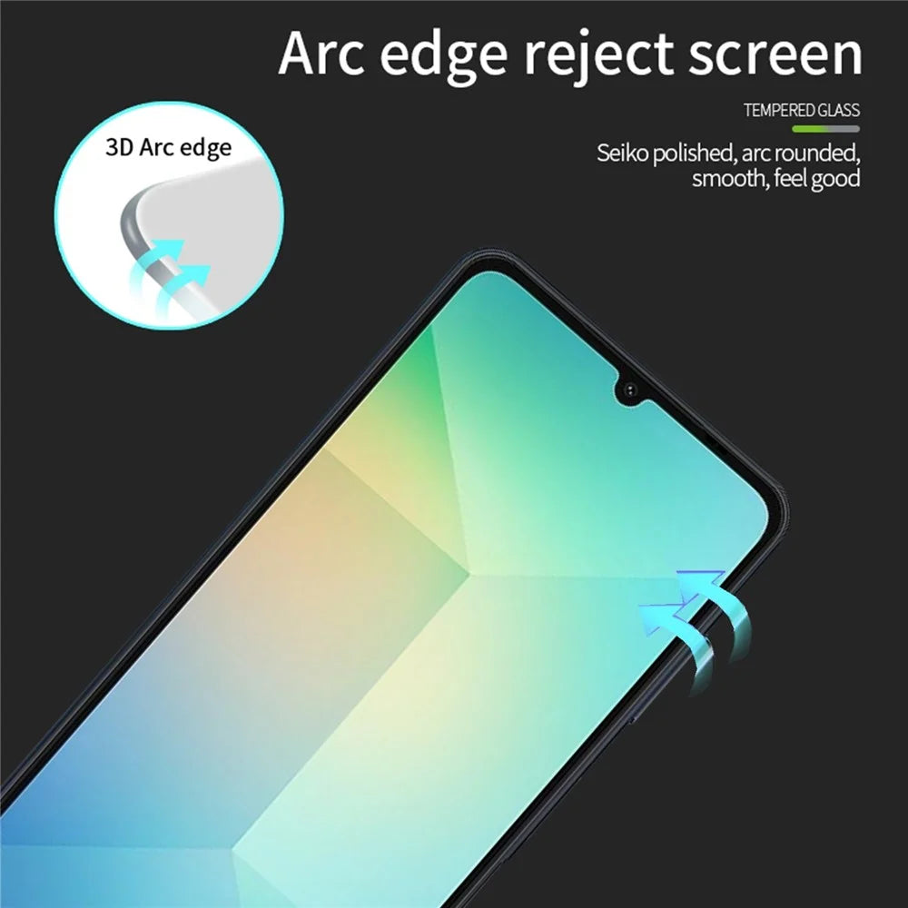 PINWUYO JK 3D Tempered Glass Film Series-2 for Samsung Galaxy A16 5G / A16 4G / A06 4G / A06 5G Screen Protector 9H Hardness Ultra Clear - 5