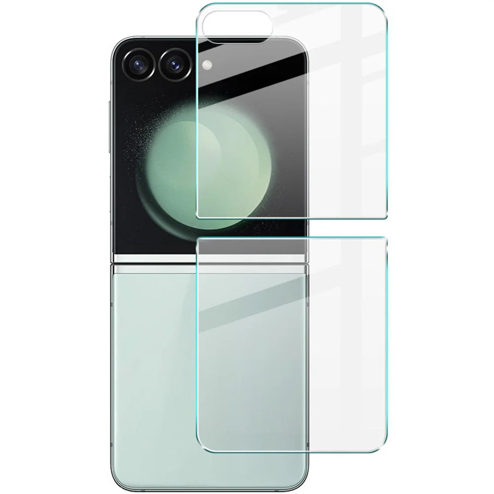 IMAK H Series For Samsung Galaxy Z Flip7 FE 5G / Z Flip6 5G Tempered Glass Back Screen Protector Shatter-Proof Protection - 1