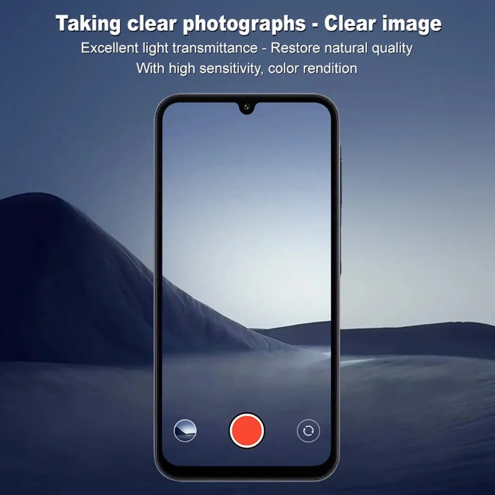 IMAK For Samsung Galaxy A16 5G / A16 4G Tempered Glass Camera Lens Film+Acrylic Lens Cap - 5