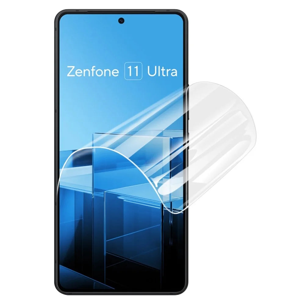 IMAK Hydrogel Film 4th Gen for Asus Zenfone 11 Ultra 5G Full Screen Protector Ultra Clear Soft TPU Film - 3
