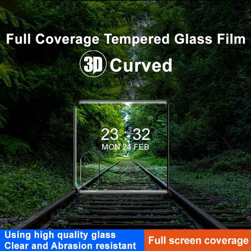 IMAK For Motorola Razr 70 (Razr 2026) / Razr 60 (Razr 2025) / Razr 50 5G (Razr 2024) Rear Screen Protector 3D Curved Tempered Glass Screen Film - 2