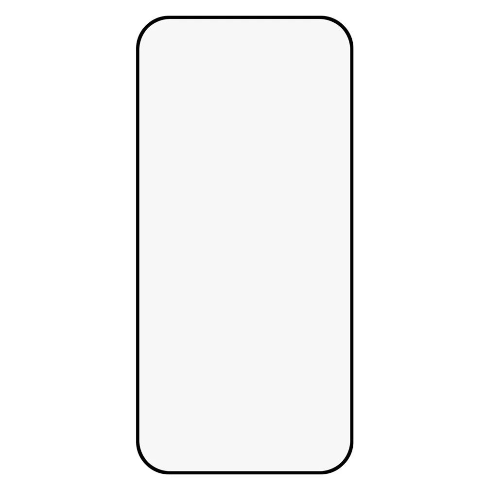 For iPhone 16 Screen Protector Anti-Scratch 2.5D Arc Edge Silk Printing High Aluminum-Silicone Glass Clear Screen Film - 2