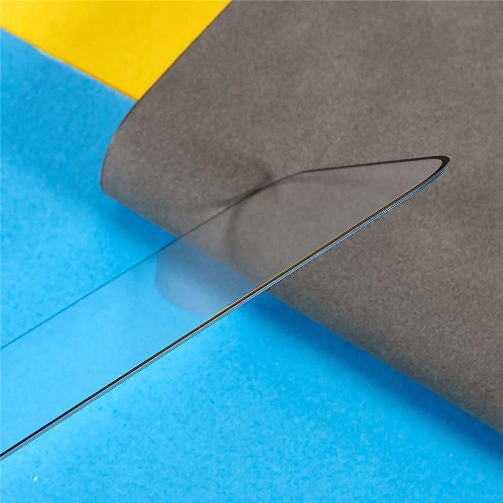 For iPhone 16 Screen Protector Anti-Scratch 2.5D Arc Edge Silk Printing High Aluminum-Silicone Glass Clear Screen Film - 6