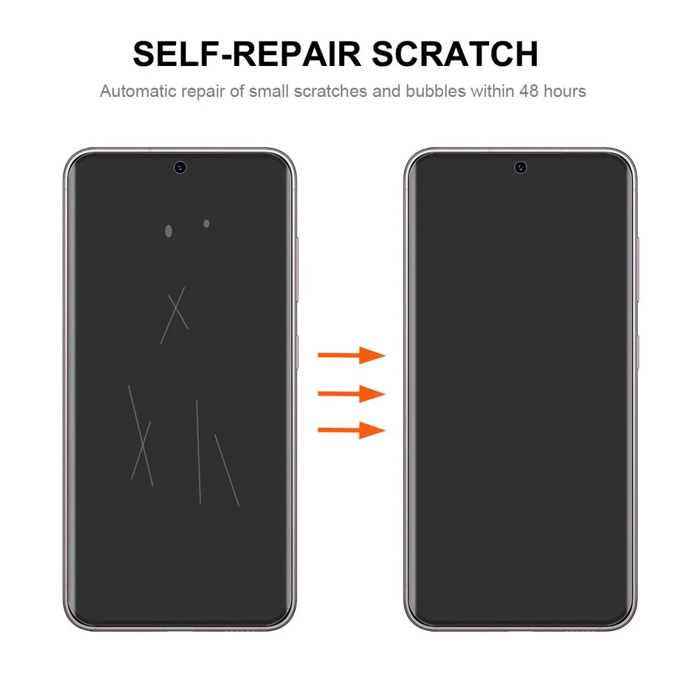 ENKAY HAT PRINCE 2Pcs For Samsung Galaxy S24 FE Screen Protector Transparent TPE+PET+TPU Hydrogel Film - 3