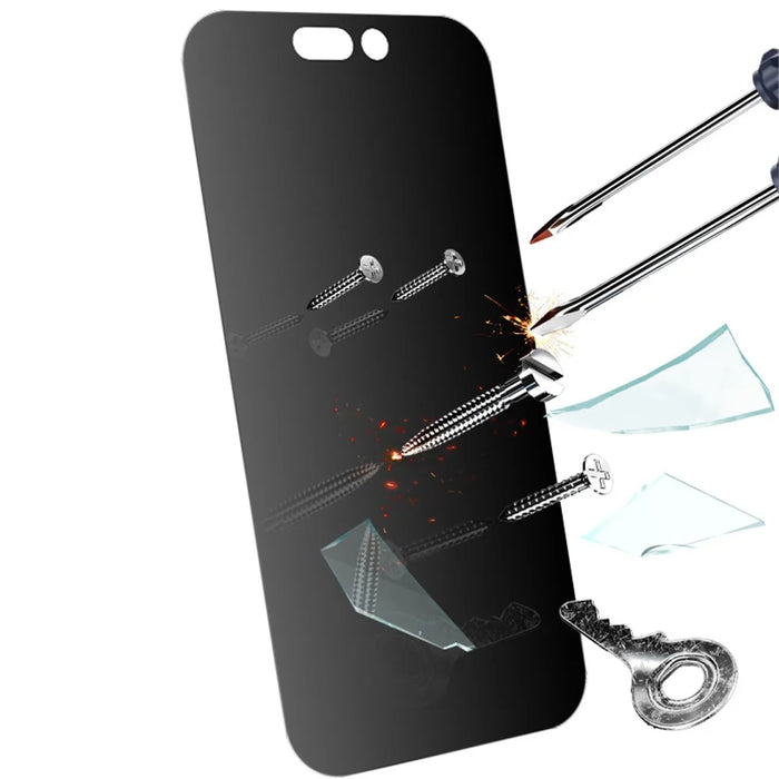 RURIHAI For iPhone 16 Plus Screen Protector 180 Degree Anti-spy Film Ultra-Clear - 4