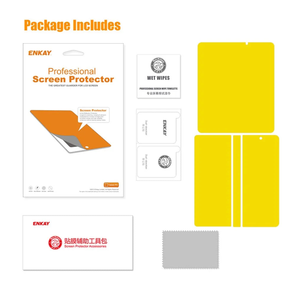ENKAY HAT PRINCE 4Pcs / Set for Samsung Galaxy Z Fold4 5G HD Elastic Anti-explosion Screen Protector Soft TPE+PET+TPU Full Glue Full Covering Hydrogel Film - 7