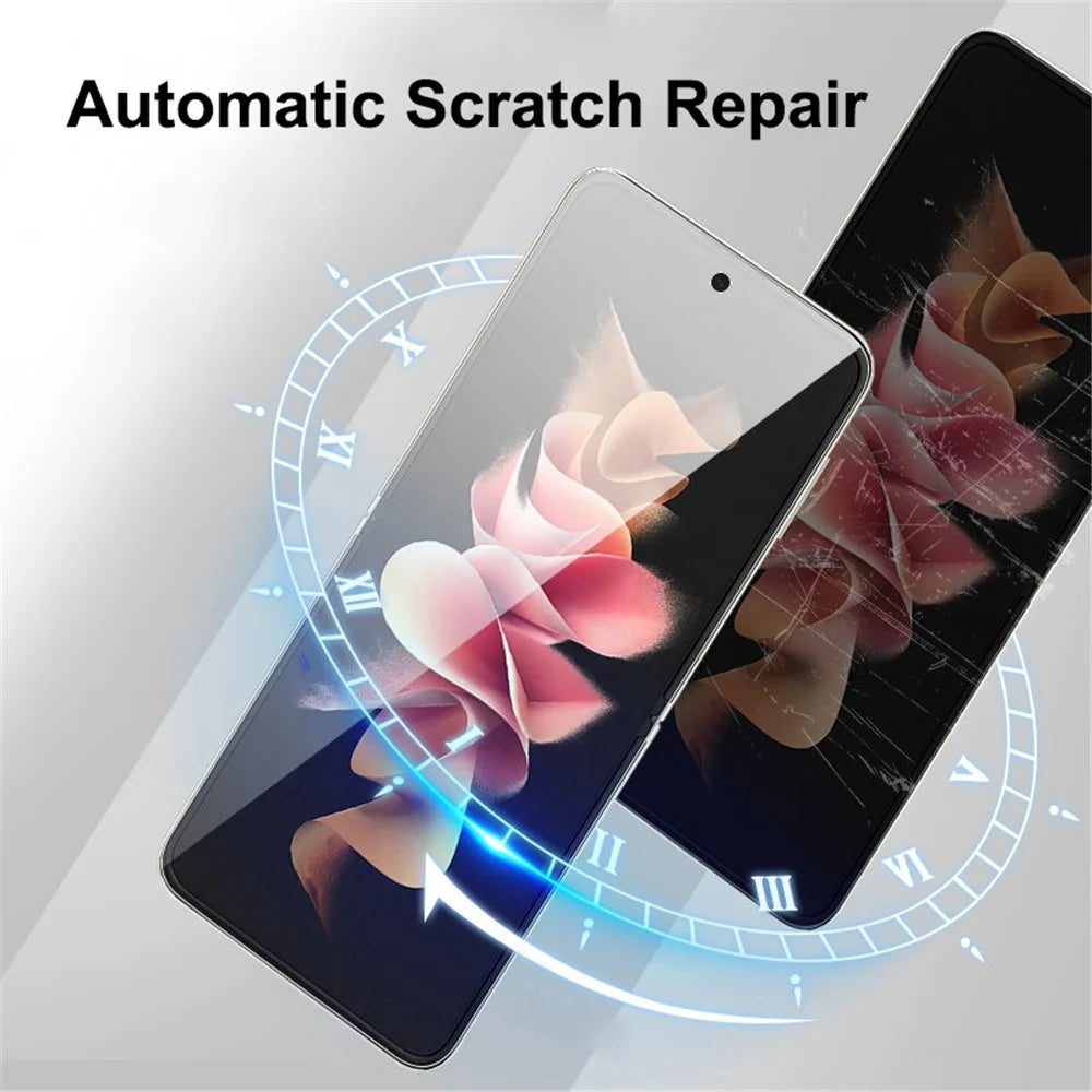 ENKAY HAT PRINCE 5Pcs / Set for Samsung Galaxy Z Flip4 5G Ultra Clear Screen Protector Soft TPE+PET+TPU Full Glue Full Covering Sensitive Touch Hydrogel Film - 6