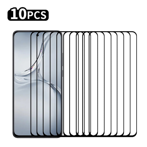 RURIHAI 10Pcs For Oppo K12x 5G (India) High Aluminium-Silicon Glass Film 0.26mm 2.5D Secondary Hardening Screen Protector - 1