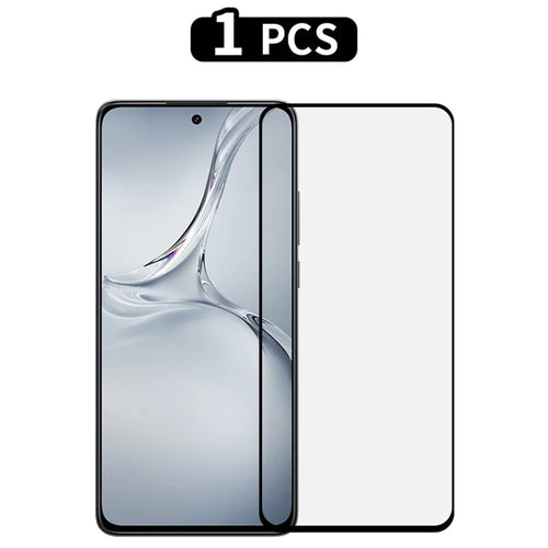 RURIHAI For Oppo K12x 5G (India) Screen Protector Secondary Hardening High Aluminium-Silicon Glass Film - 1