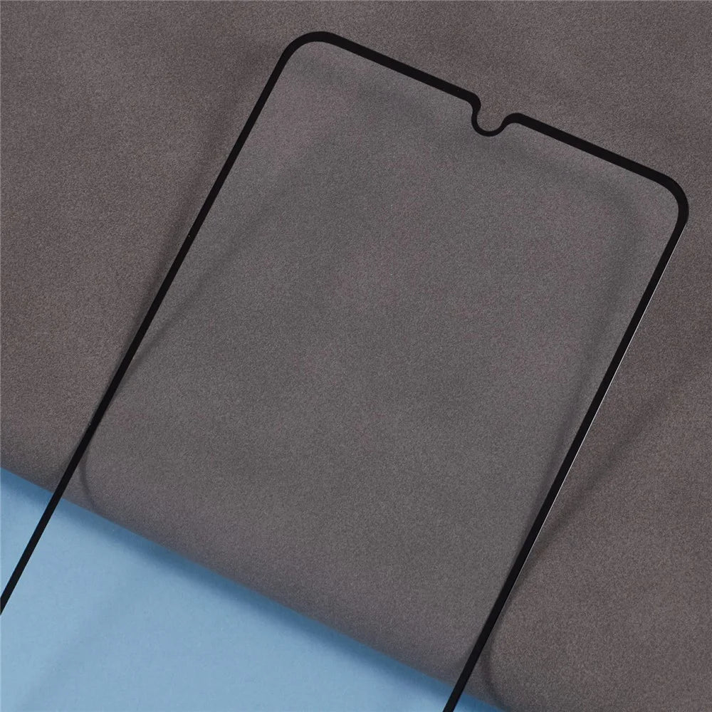 For Samsung Galaxy A06 4G / A06 5G Tempered Glass Screen Protector Full Glue Silk Printing Screen Film - 4