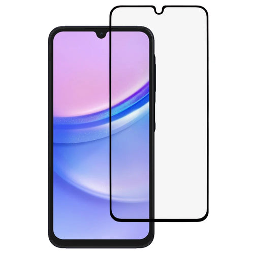 For Samsung Galaxy A16 5G / A16 4G Tempered Glass Screen Protector Full Glue Silk Printing Screen Film - 1