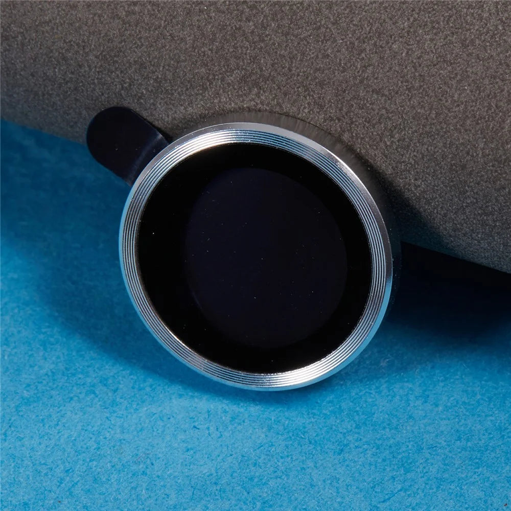 2Pcs / Set For iPhone 16 Plus / 16 Camera Lens Protector Scratch-Resistant Corning Gorilla Glass Lens Film - Silver - 4
