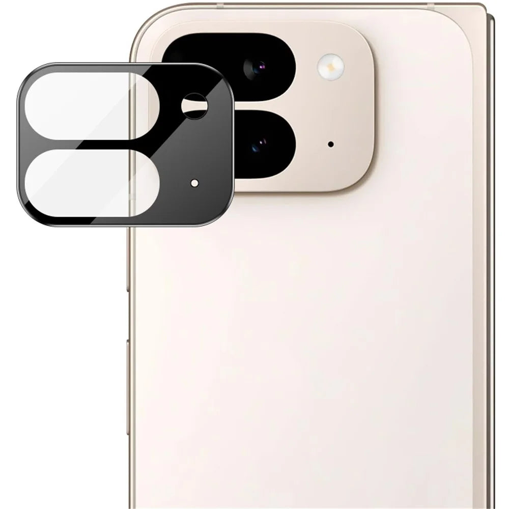 IMAK For Google Pixel 9 Pro Fold 5G Camera Lens Protector Tempered Glass HD Clear Lens Film (Black Version) - 1