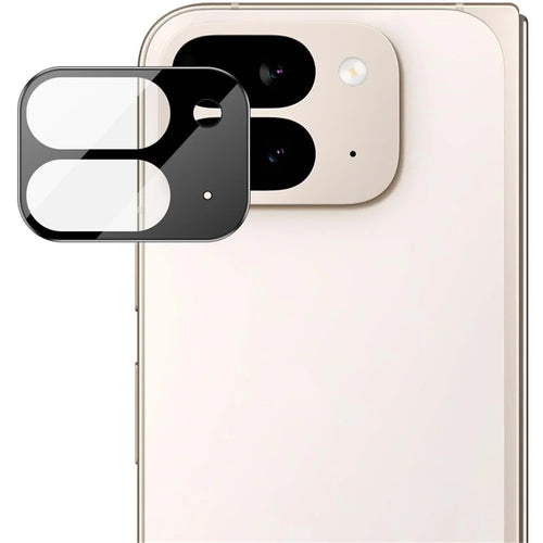 IMAK For Google Pixel 9 Pro Fold 5G Camera Lens Protector Tempered Glass HD Clear Lens Film (Black Version) - 1