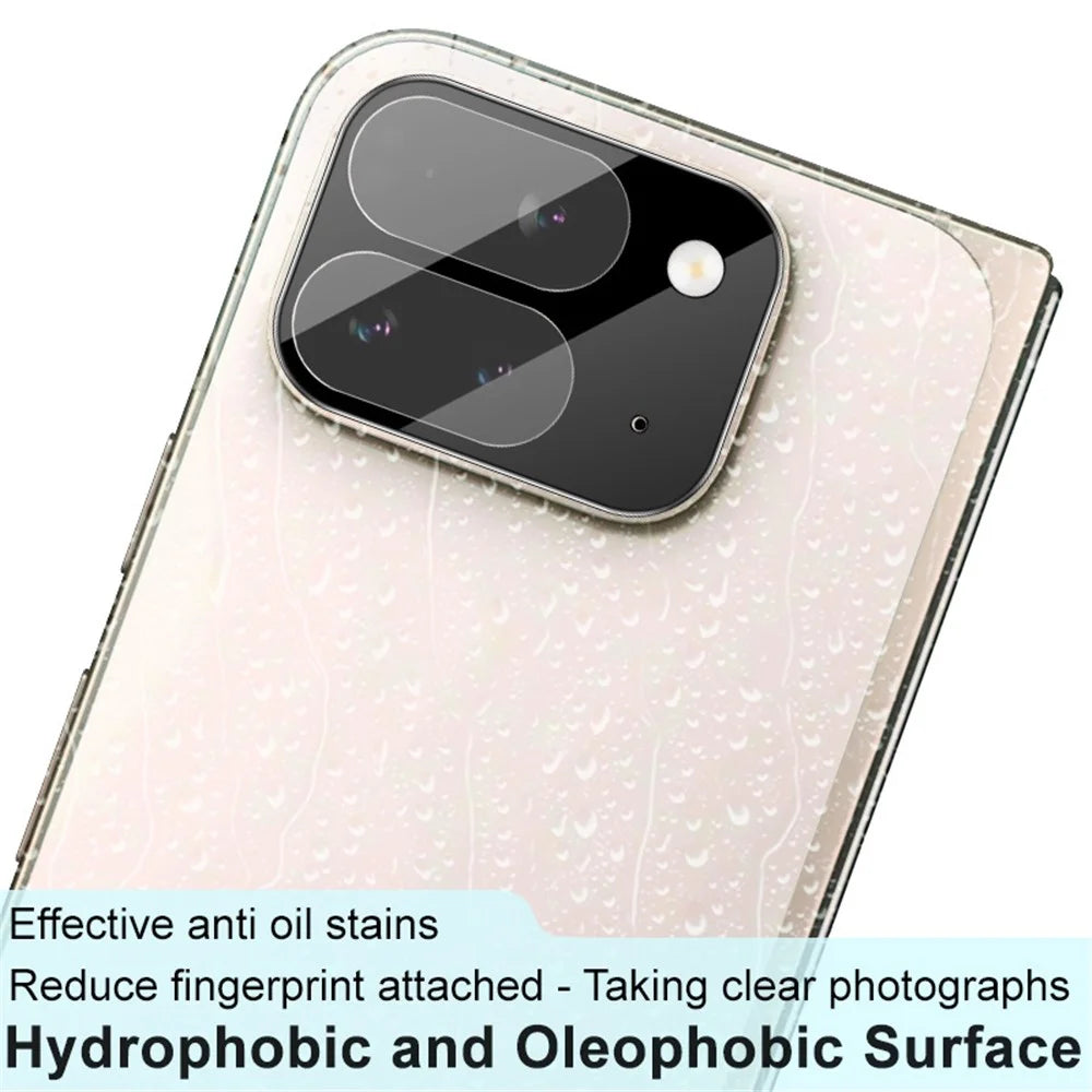 IMAK For Google Pixel 9 Pro Fold 5G Camera Lens Protector Tempered Glass HD Clear Lens Film (Black Version) - 4