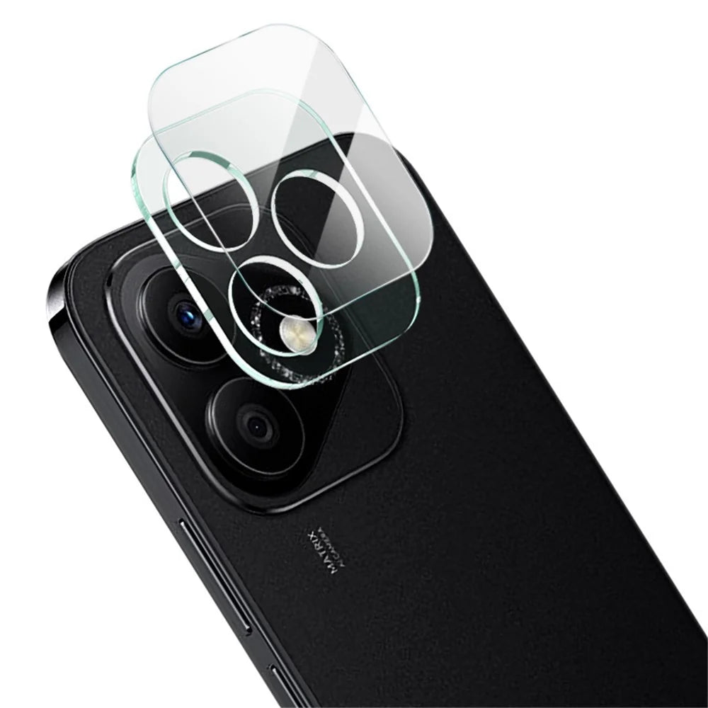 IMAK For Honor X60i 5G Tempered Glass Camera Lens Film+Acrylic Lens Cap - 1