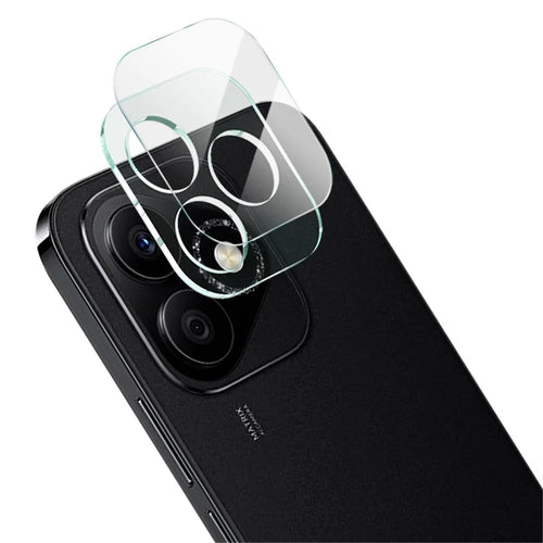 IMAK For Honor X60i 5G Tempered Glass Camera Lens Film+Acrylic Lens Cap - 1