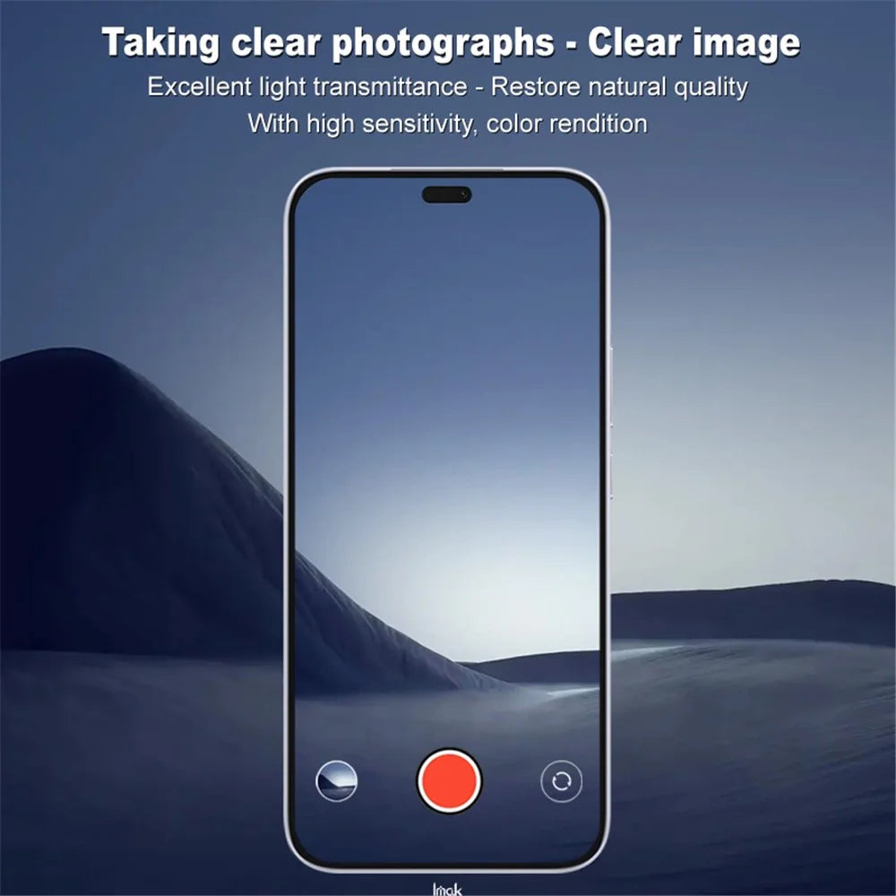 IMAK For Honor X60i 5G Tempered Glass Camera Lens Film+Acrylic Lens Cap - 2