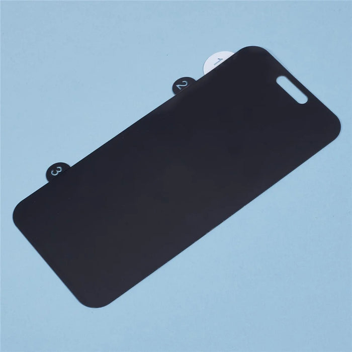 For iPhone 16 Screen Protector Anti-Spy TPU Matte Screen Protective Hydrogel Film - 6