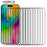 100Pcs For iPhone 16 Pro Tempered Glass Film Silk Print Full Glue Screen Protector - 1