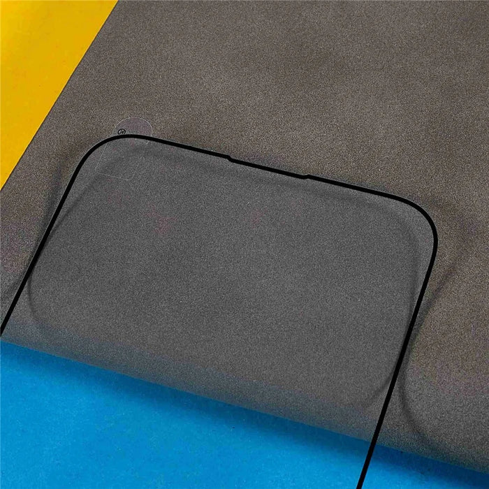 100Pcs For iPhone 16 Pro Max Tempered Glass Film Silk Print Full Glue Screen Protector - 4