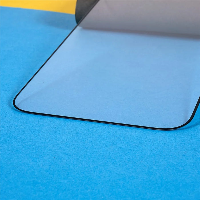 100Pcs For iPhone 16 Pro Max Tempered Glass Film Silk Print Full Glue Screen Protector - 5