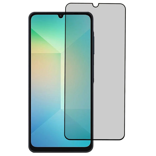 For Samsung Galaxy A06 4G / A06 5G Tempered Glass Film Anti-Peep Privacy Protection Screen Protector Full Glue - 1