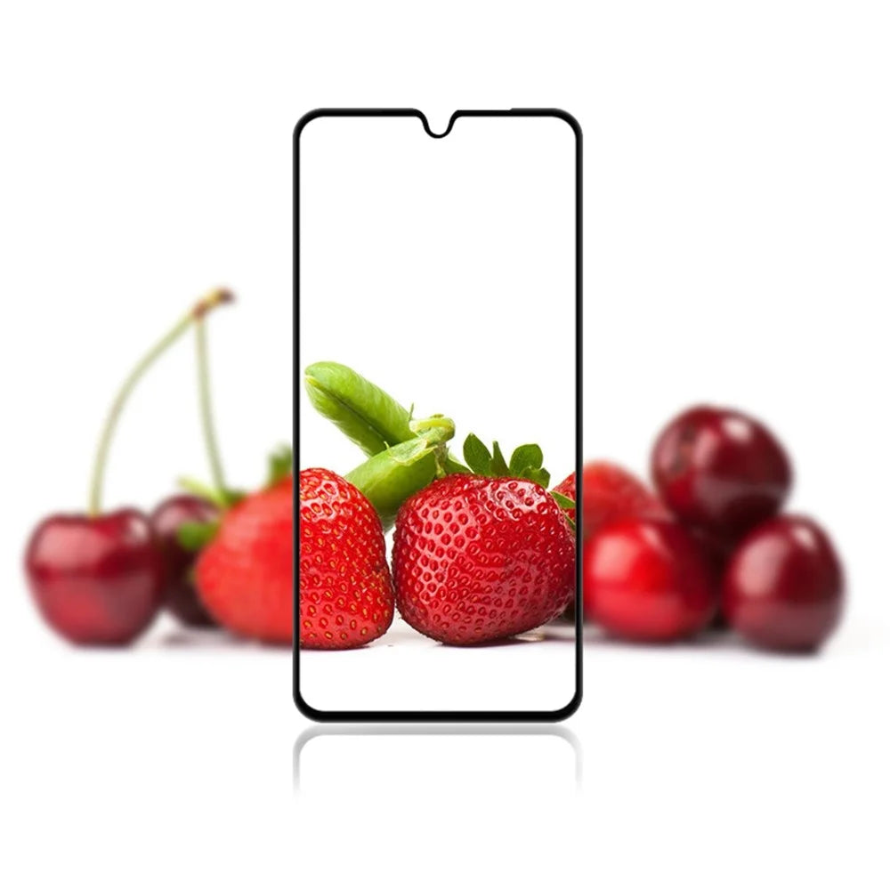 MOCOLO For Samsung Galaxy F14 4G Screen Protector Anti-Shatter Silk Printing Tempered Glass Film - Black - 6