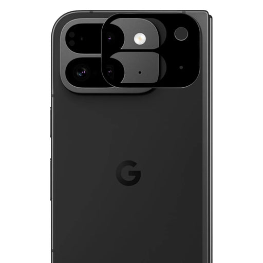 RURIHAI For Google Pixel 9 Pro Fold 5G Camera Lens Protector HD Clear Lens Film Silk Printing Edge - 1