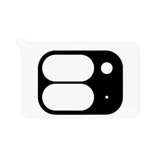 RURIHAI For Google Pixel 9 Pro Fold 5G Camera Lens Protector HD Clear Lens Film Silk Printing Edge - 2