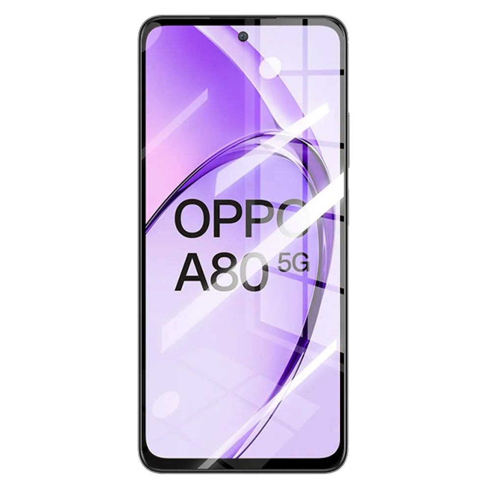 RURIHAI 10Pcs For Oppo A80 5G High Aluminium-Silicon Glass Film 0.26mm 2.5D Secondary Hardening Screen Protector - 4