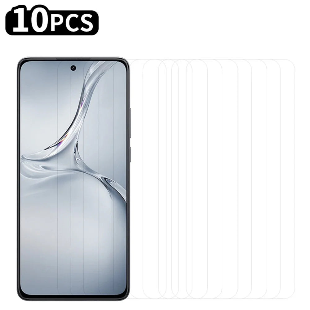 RURIHAI 10Pcs For Oppo K12x 5G (India) Screen Protector Anti-Scratch HD Clear 0.26mm 2.5D - 1