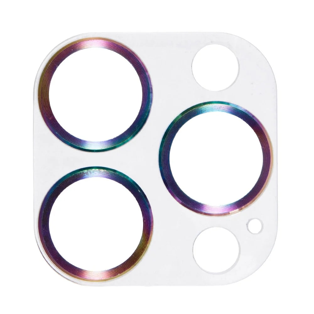 For iPhone 16 Pro / 16 Pro Max Camera Lens Protector Glitter Tempered Glass Lens Film, Multi-Color - 2