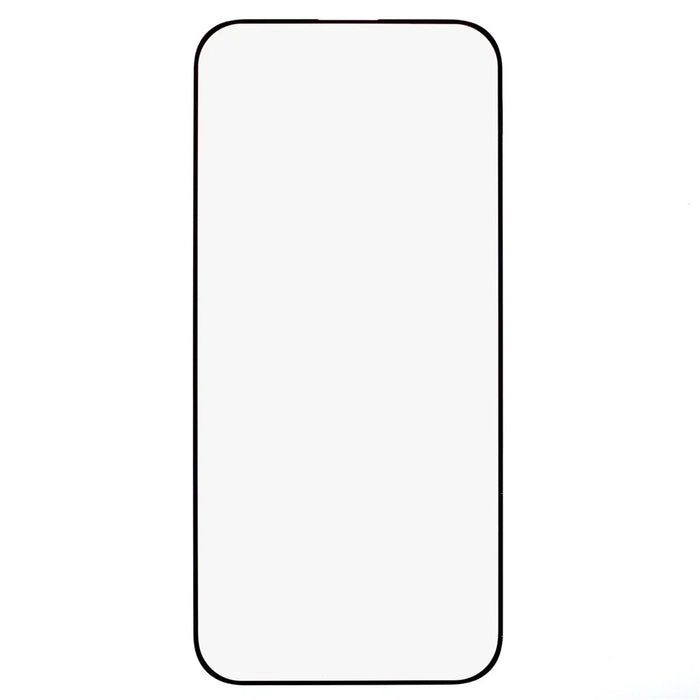 For iPhone 16 Plus / 15 Plus Tempered Glass Electroplating Anti-Fingerprint Silk Printing Full Glue Screen Protector - 2