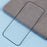 For iPhone 16 Plus / 15 Plus Tempered Glass Electroplating Anti-Fingerprint Silk Printing Full Glue Screen Protector - 4