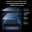 MOCOLO 50Pcs For iPhone 16 Plus Screen Protector Silk Printing Tempered Glass Film with Easy Installation Tool - Black - 4